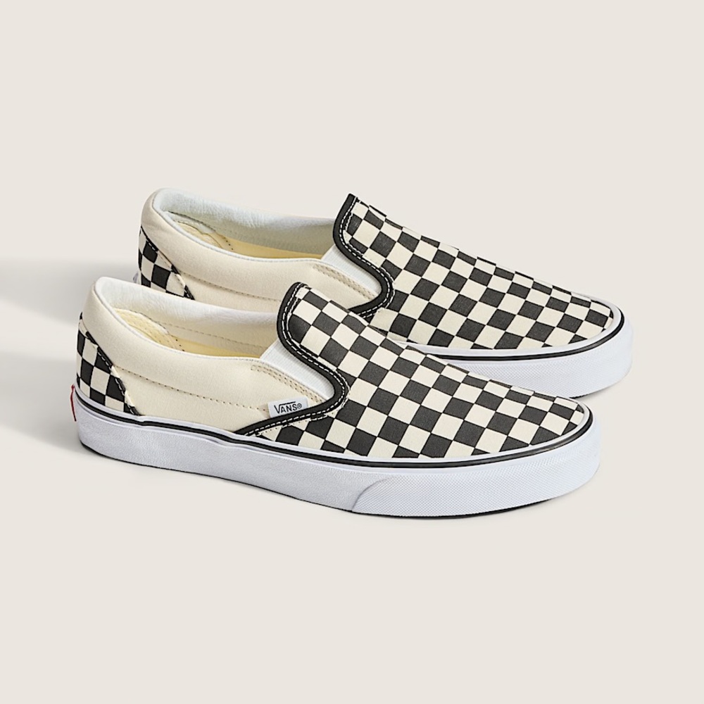 Vans Classic Slip-On Checkerboard Shoe
